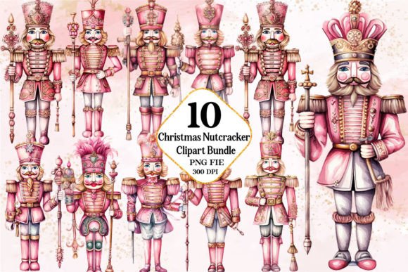 Download Christmas Nutcracker Clipart Bundle - Art Collection