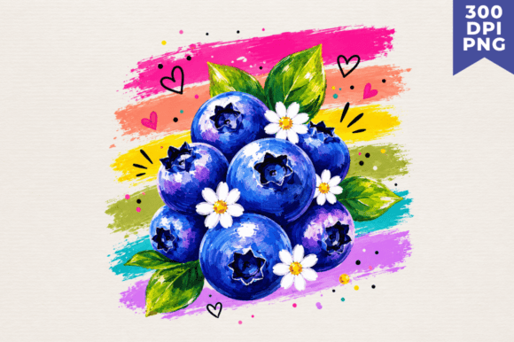 Download Watercolor Blueberry Clipart PNG,Blueber - Art Collection