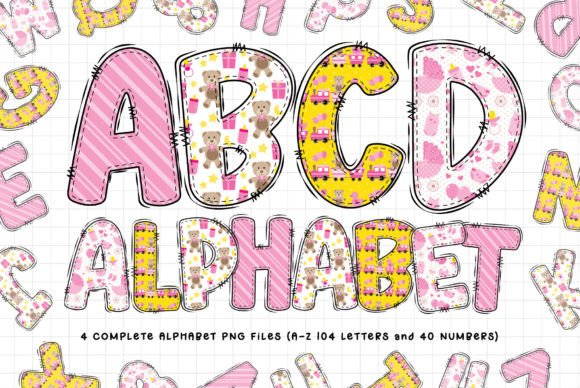 Download Birthday Baby Girl Alphabet Clipart - Art Collection