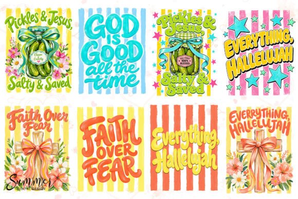 Download Christian Summer Sublimation PNG Bundle - Summer Collection