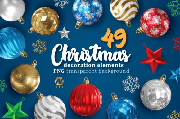 Download Christmas Elements PNG Clipart - Art Collection