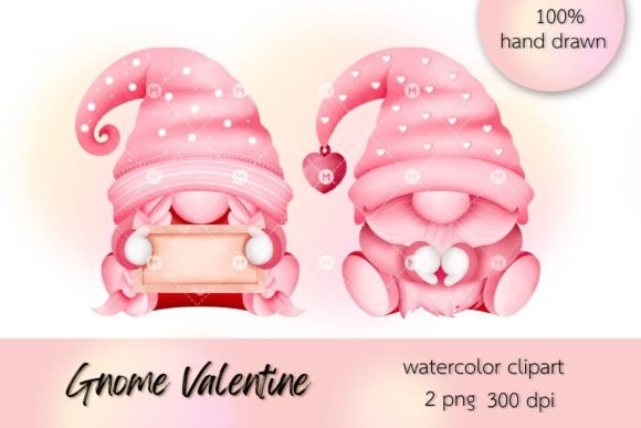 Download Valentine Gnome Clipart - Art Collection