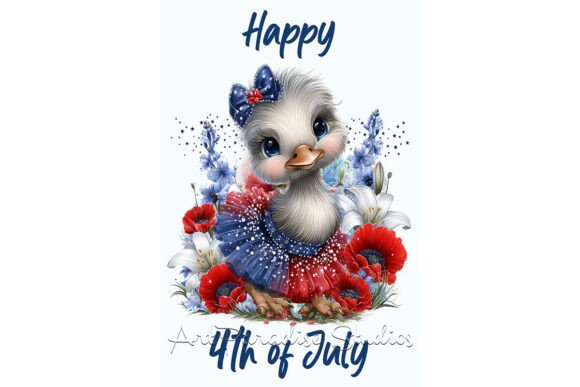 Download Ostrich Wall Art for July 4 Farm Decor - Art Collection