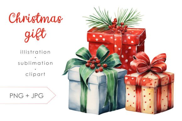 Download Christmas Gift Box PNG Clipart - Art Collection