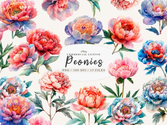 Download Peony Painting, Peony Clipart, Gardening - Art Collection
