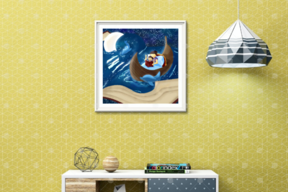 Download Book Sailing - Children Wall Art Print - Art Collection