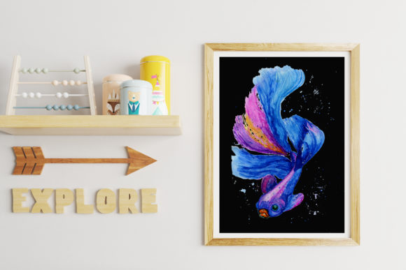 Download Gute Sea Fish,Room Decor, Kids Wall Art - Art Collection