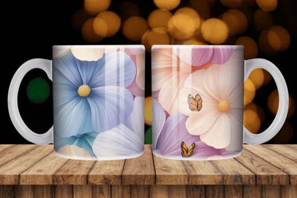 Download Summer Flower Watercolor Mug Tumbler - Summer Collection