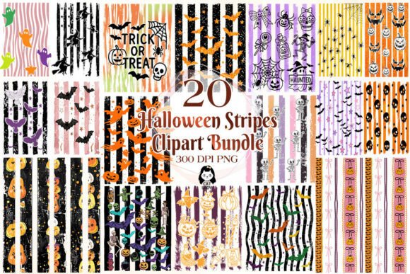 Download Halloween Stripes Fall Clipart PNG - Premium Resources