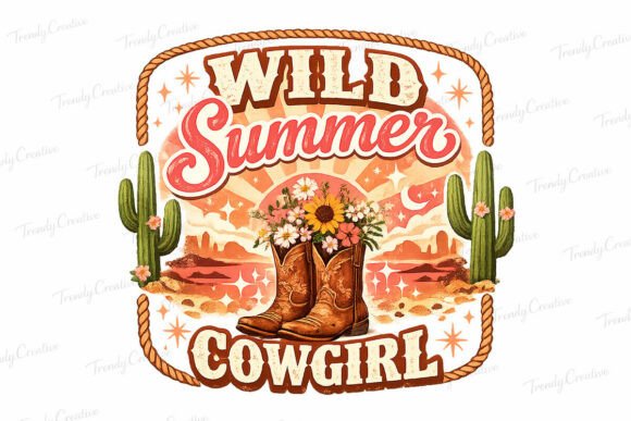 Download Wild Summer Cowgirl PNG - Summer Collection