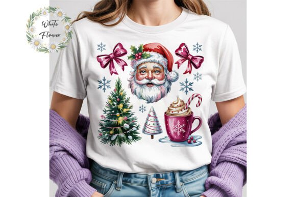 Download Pink Christmas Elements PNG Clipart - Art Collection