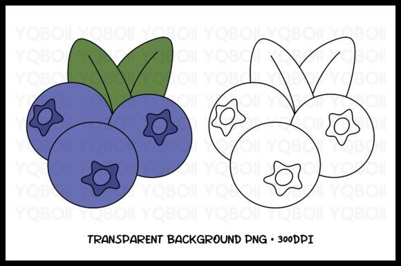 Download Blueberry Clipart PNG - Art Collection