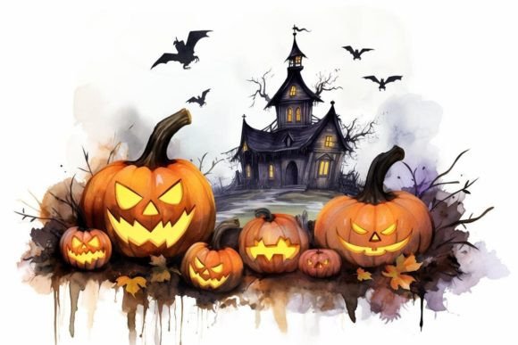 Download Halloween Party Supplies Creepy Scenery - Art Collection