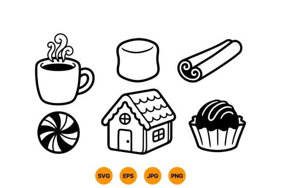 Download Cozy Holiday Baking Clipart - Art Collection