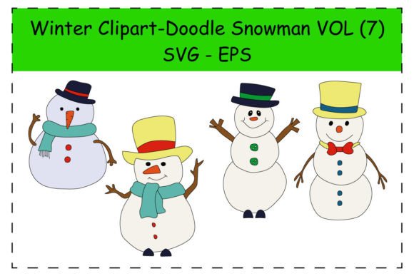 Download Winter Snowman Clipart Collection - Art Collection