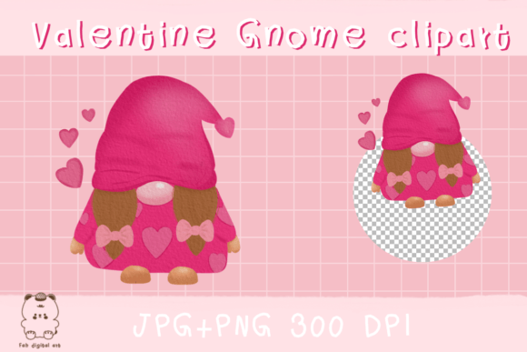 Download Valentine Gnome Clipart - Art Collection