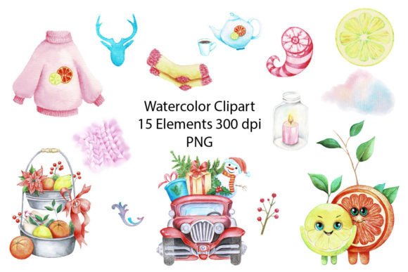 Download Watercolor Winter Clipart, Dovnload, PNG - Art Collection