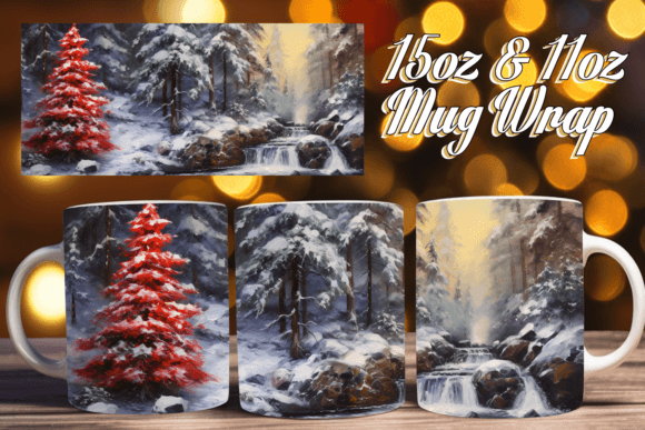 Download Vibrant Christmas Mug Art - Art Collection