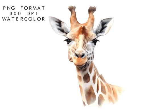 Download Watercolor Giraffe Clipart - Art Collection