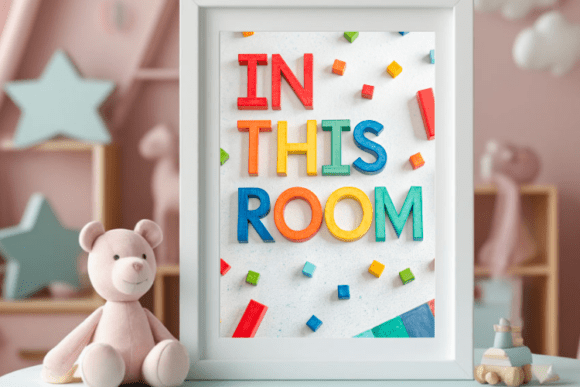 Download In This Room Poster: Kids Wall Art - Art Collection