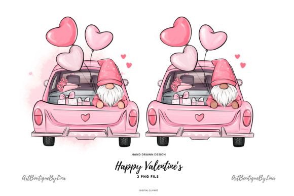 Download Valentine's Gnome Clipart PNG - Art Collection