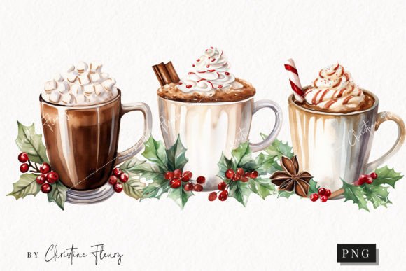 Download Watercolor Hot Cocoa Clipart - Art Collection