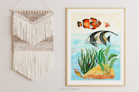 Download Gute Sea Fish,Room Decor, Kids Wall Art - Art Collection