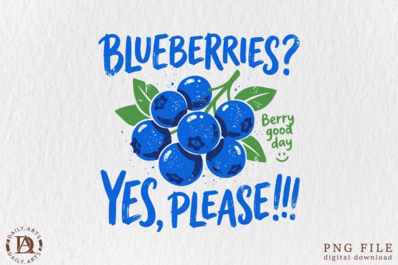 Download Summer Blueberry PNG Funny Fruit Quote - Summer Collection
