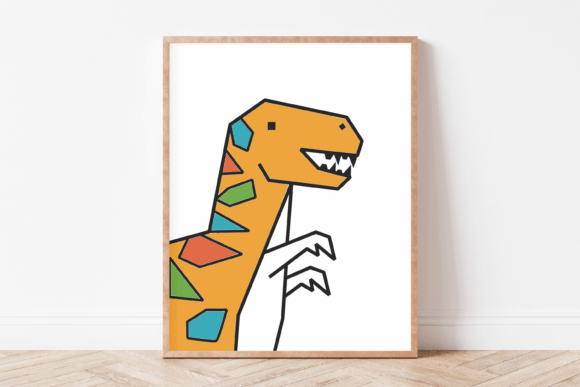 Download Dinosaur Wall Art, Children Wall Art - Art Collection