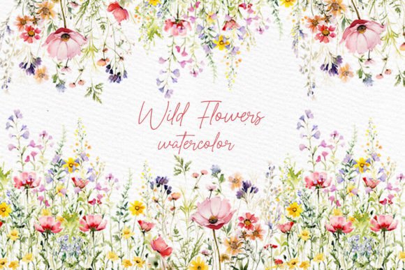 Download Wild Floral Clipart Dry Pressed Flowers - Art Collection