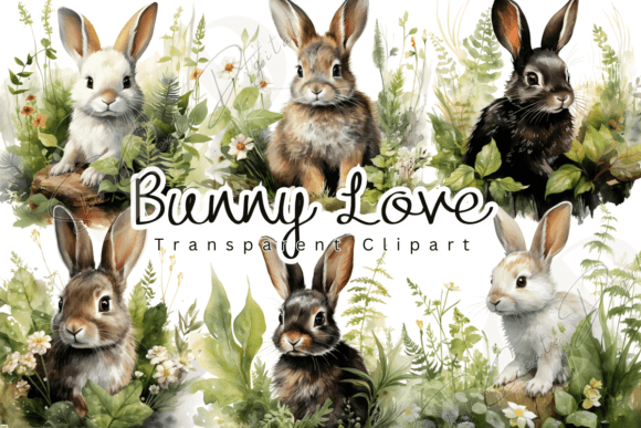 Download Watercolor Baby Bunny Clipart - Art Collection