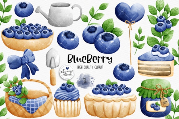Download Blueberry Clipart, Huckleberry Clipart - Art Collection