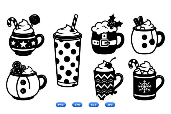 Download Cozy Christmas Mug Clipart - Art Collection