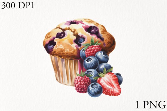 Download Watercolor Blueberry Clipart - Art Collection