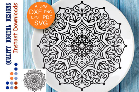 Download Mandala Digital Downloads Lotus Wall Art - Art Collection