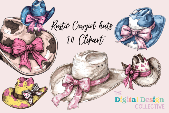 Download Rustic Cowgirl Hats Clip Art - Art Collection