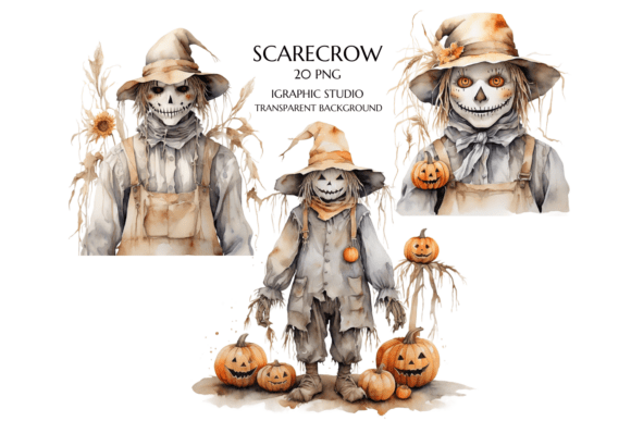 Download Halloween Clipart, Scarecrow Png - Art Collection