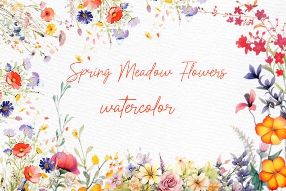 Download Wild Floral Clipart Watercolor Flowers - Art Collection