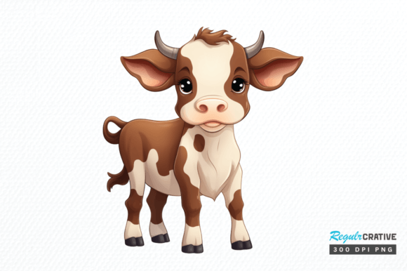 Download Watercolor Baby Farm Animal Clipart Png - Art Collection