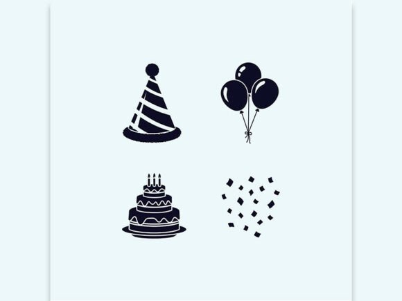 Download Party Supplies Icon Set - Art Collection