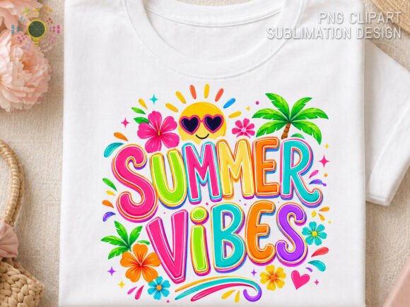 Download Summer Vibes PNG, Retro Tropical Summer - Summer Collection