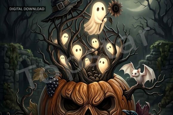 Download Spooky Fall Decor Halloween Wall Art - Art Collection