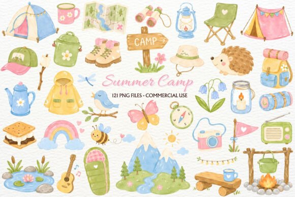 Download Camp Nursery Clipart Woodland Animals - Art Collection