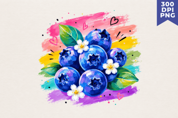 Download Watercolor Blueberry Clipart PNG,Blueber - Art Collection