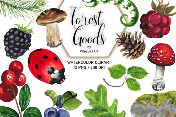 Download Watercolor Forest Clipart - Art Collection