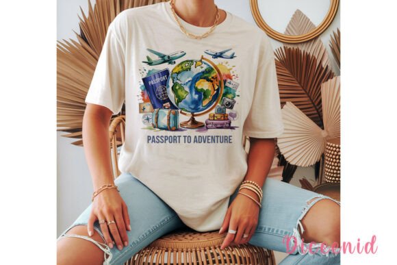 Download Travel Adventure Watercolor PNG Clipart - Art Collection