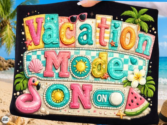 Download Vacation Mode on Cute Summer PNG File - Summer Collection