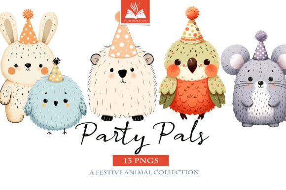 Download Animal Birthday Party Clipart - Art Collection