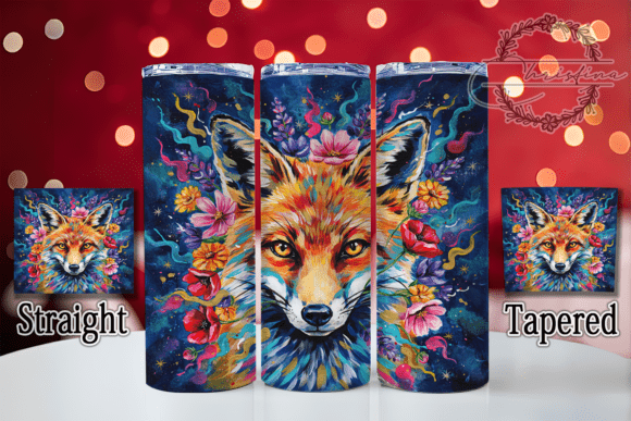 Download Fox Portrait Wildlife Art 20oz Tumbler - Art Collection