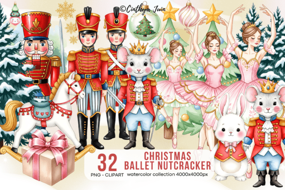 Download Christmas Ballet Nutcracker Clipart - Art Collection